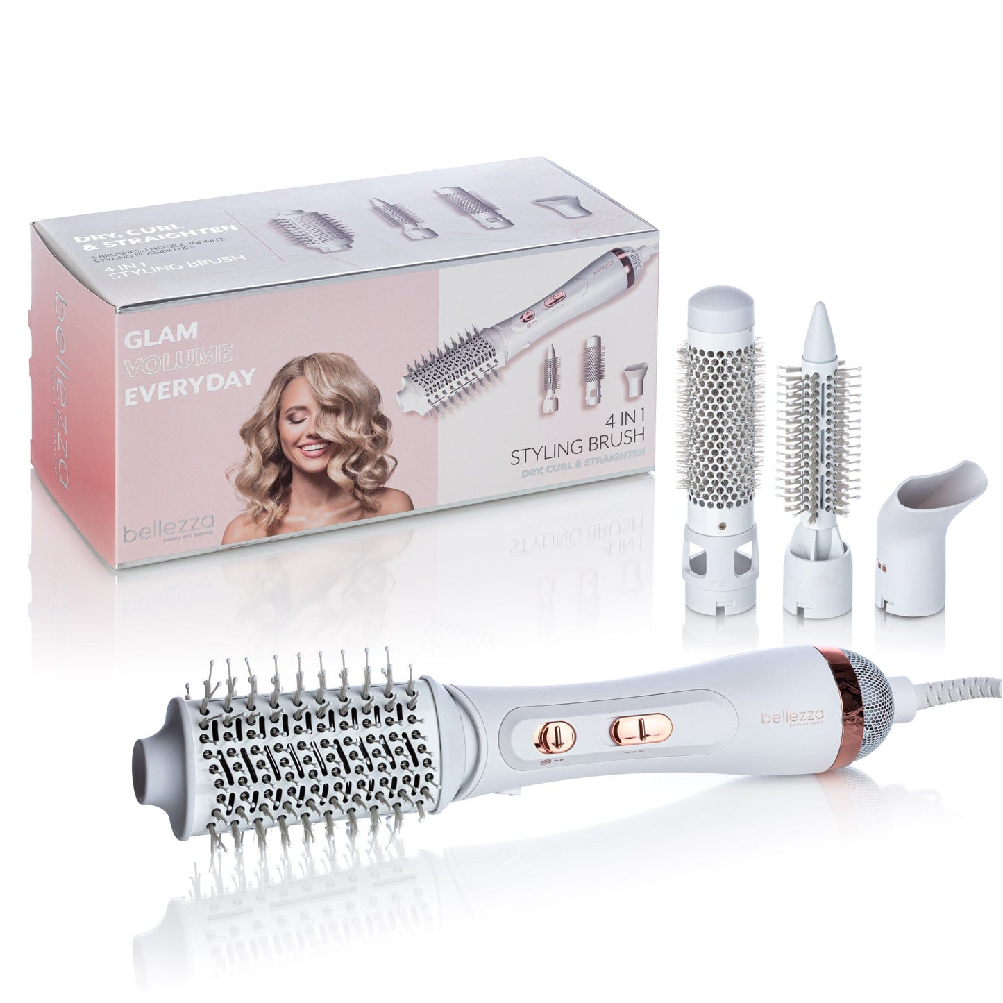 Bellezza - Air Styler | 4-In-1 Cepillo Moldeador con Aire Caliente